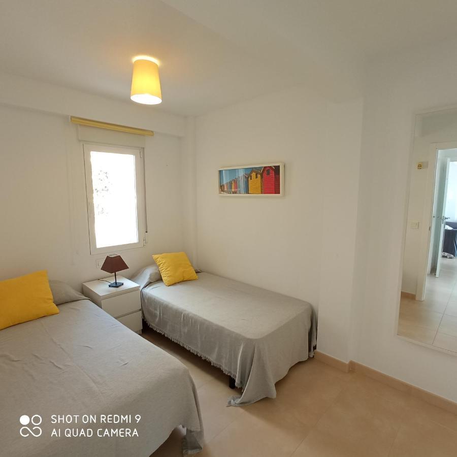 Espectacular Apartamento En 1ª Linea De Playa Apartment Benidorm Bagian luar foto